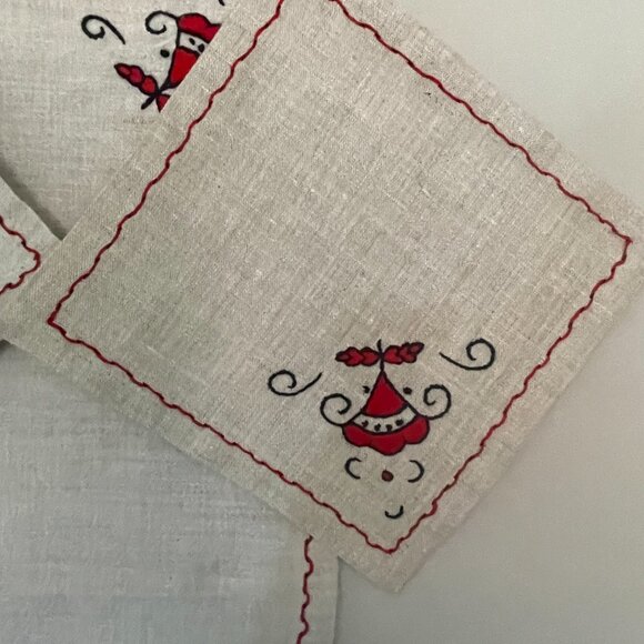 Vintage Polish Table Runner and 6 Napkins Set - Picture 7 of 7